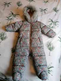 tiny baby snowsuit next